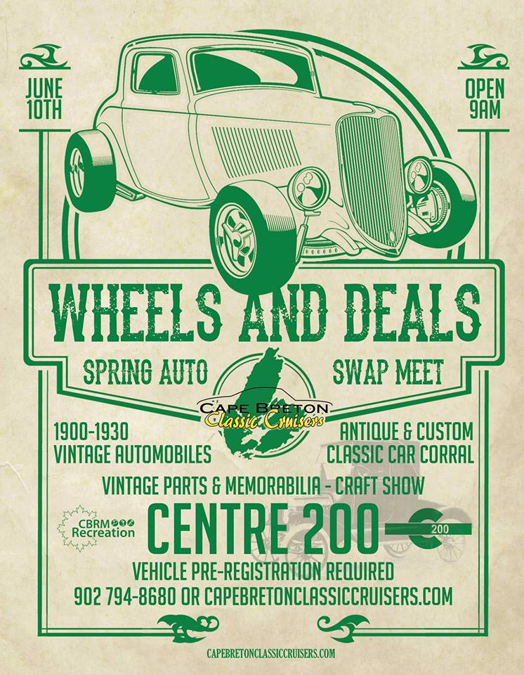 Wheels and Deals Centre 200 Sydney — Whatsgoinon.ca